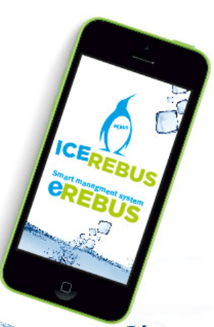 Rebus ice vending machine